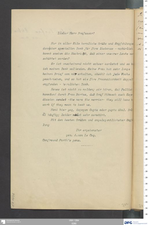 Acta V (Turfan) | (I/MV 1264 0280)