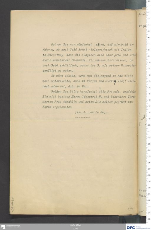 Acta V (Turfan) | (I/MV 1264 0282)