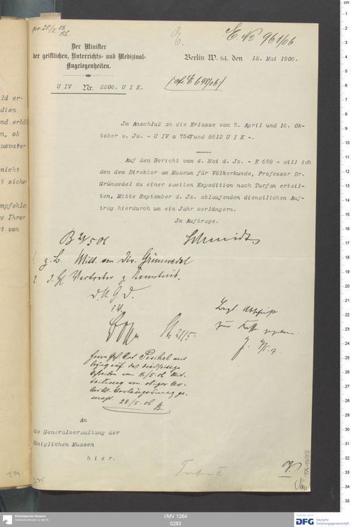 Acta V (Turfan) | (I/MV 1264 0283)