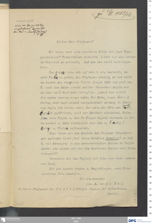 Acta V (Turfan) | (I/MV 1264 0363)