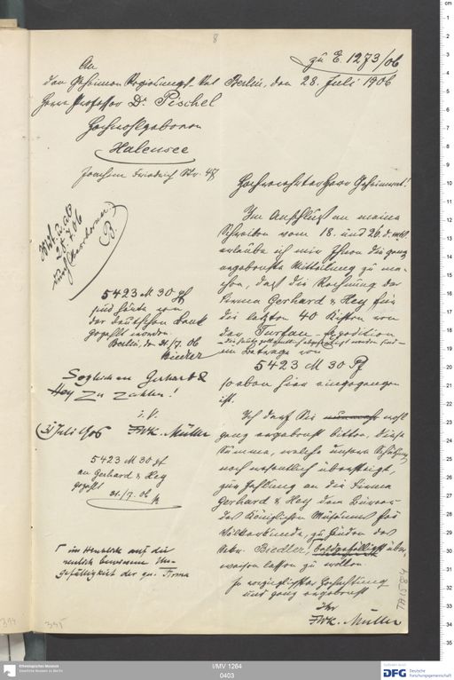 Acta V (Turfan) | (I/MV 1264 0403)