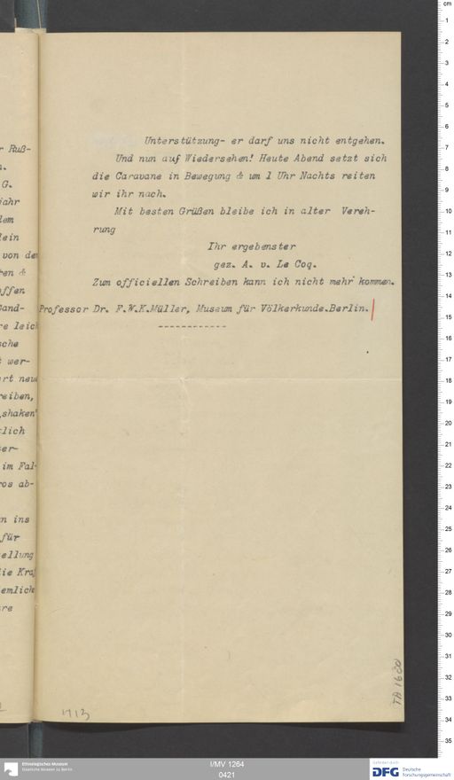 Acta V (Turfan) | (I/MV 1264 0421)