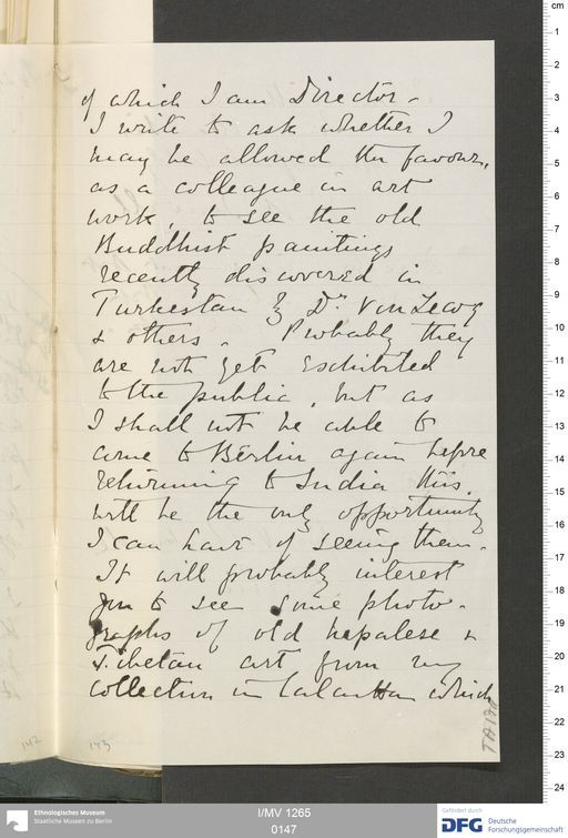 Acta VI (Turfan) | (I/MV 1265 0147)