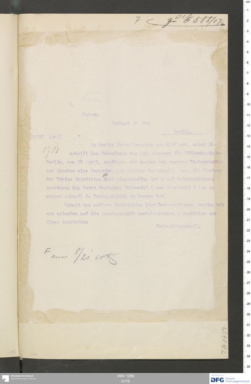 Acta VI (Turfan) | (I/MV 1265 0175)