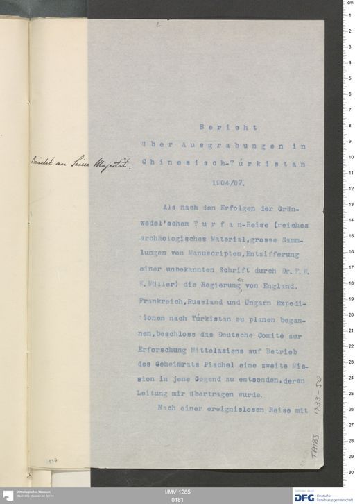 Acta VI (Turfan) | (I/MV 1265 0181)