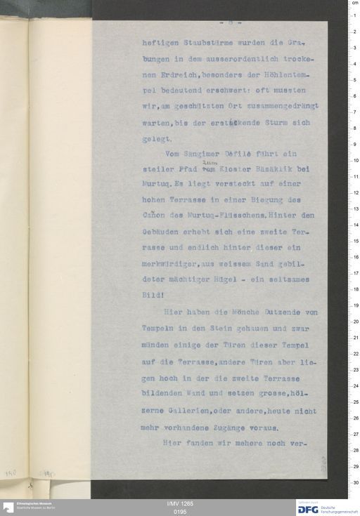 Acta VI (Turfan) | (I/MV 1265 0195)