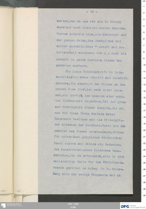 Acta VI (Turfan) | (I/MV 1265 0199)