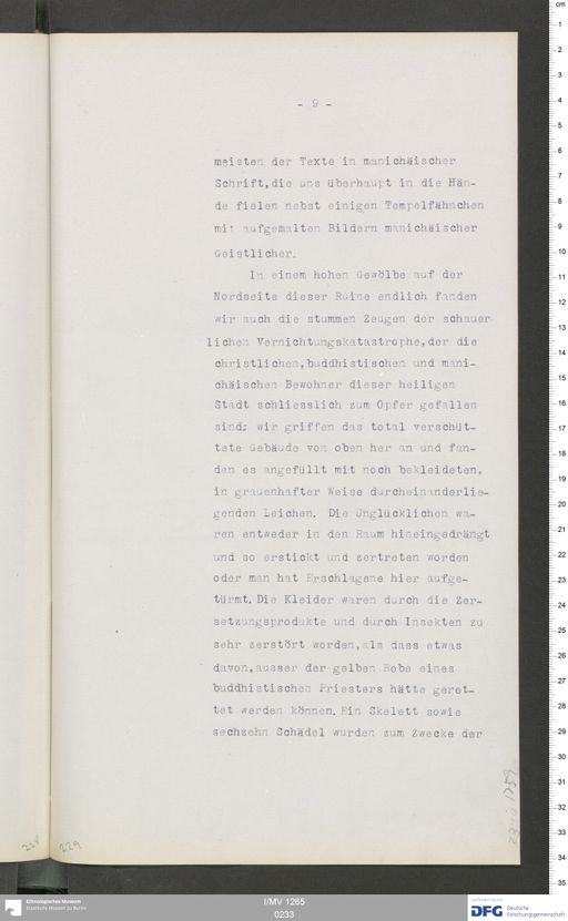 Acta VI (Turfan) | (I/MV 1265 0233)