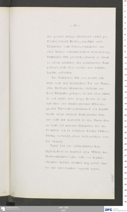 Acta VI (Turfan) | (I/MV 1265 0251)