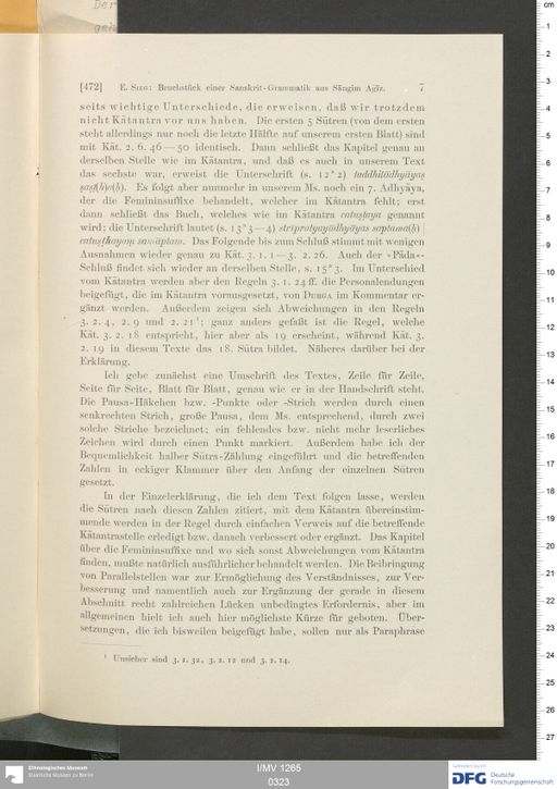 Acta VI (Turfan) | (I/MV 1265 0323)