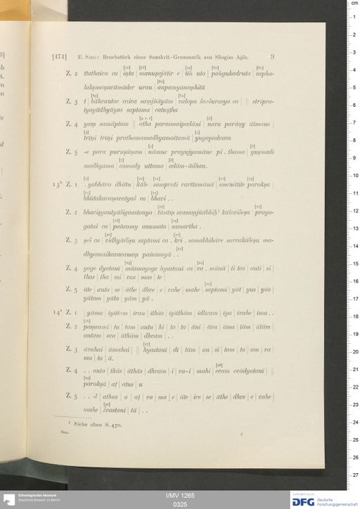 Acta VI (Turfan) | (I/MV 1265 0325)