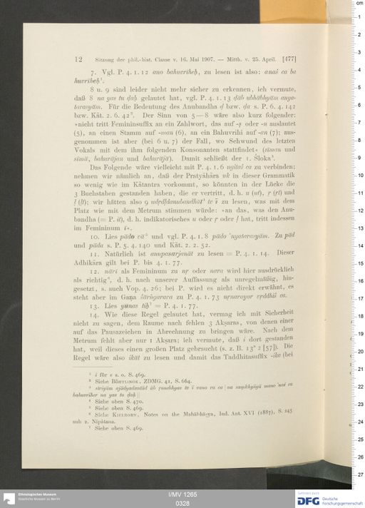 Acta VI (Turfan) | (I/MV 1265 0328)