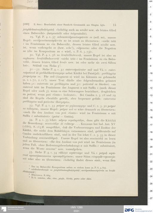 Acta VI (Turfan) | (I/MV 1265 0331)