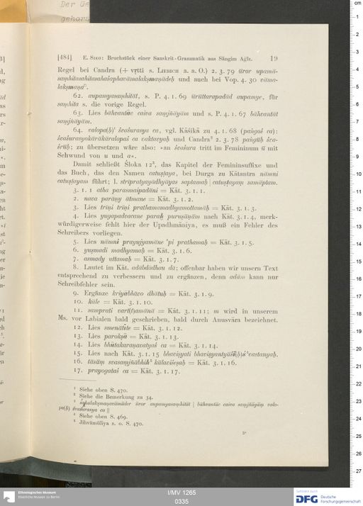 Acta VI (Turfan) | (I/MV 1265 0335)