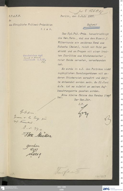 Acta VI (Turfan) | (I/MV 1265 0398)