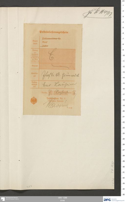 Acta VII (Turfan) | (I/MV 1266 0144)