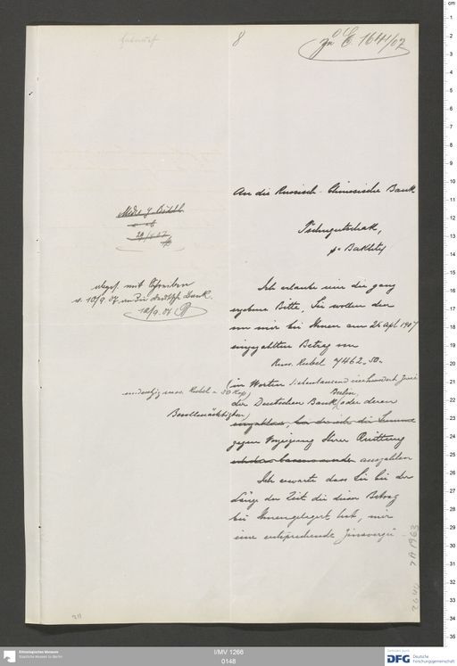 Acta VII (Turfan) | (I/MV 1266 0148)