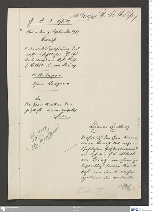 Acta VII (Turfan) | (I/MV 1266 0168)