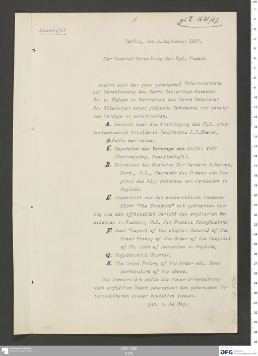 Acta VII (Turfan) | (I/MV 1266 0170)