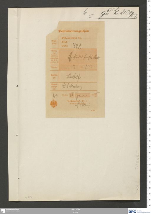 Acta VII (Turfan) | (I/MV 1266 0248)