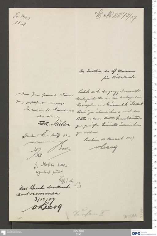 Acta VII (Turfan) | (I/MV 1266 0296)