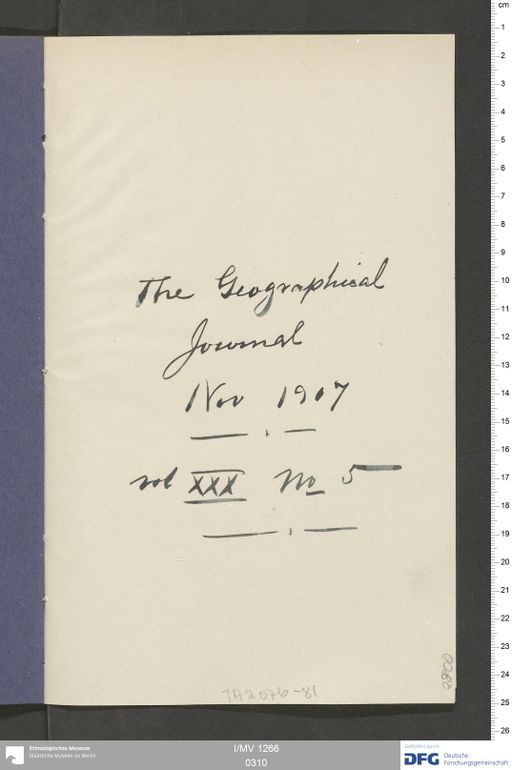 Acta VII (Turfan) | (I/MV 1266 0310)