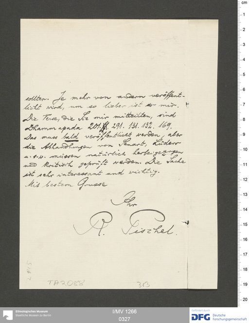 Acta VII (Turfan) | (I/MV 1266 0327)