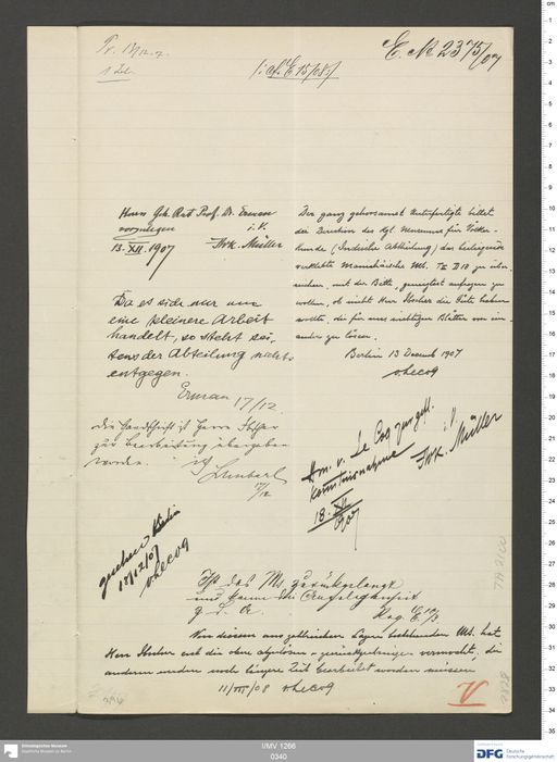 Acta VII (Turfan) | (I/MV 1266 0340)