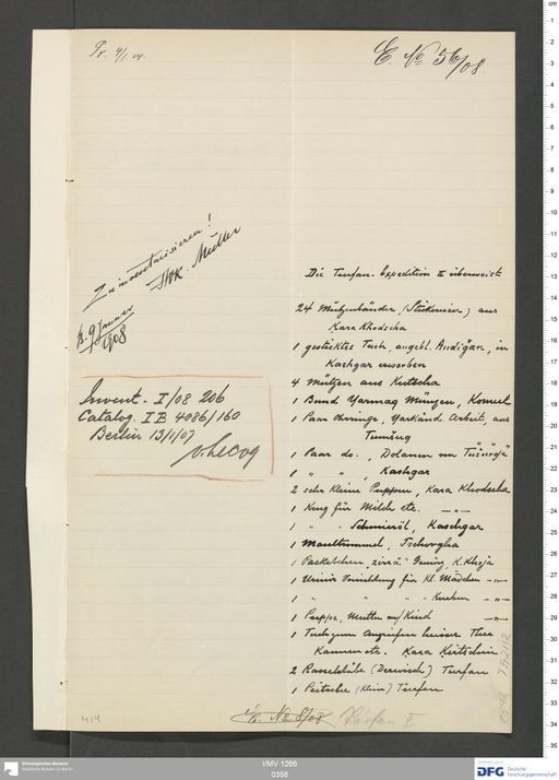 Acta VII (Turfan) | (I/MV 1266 0358)