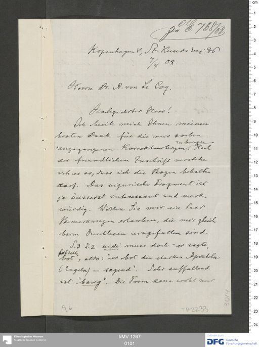 Acta VIII (Turfan) | (I/MV 1267 0101)