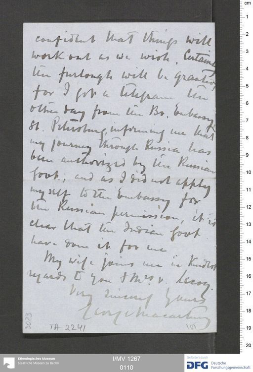 Acta VIII (Turfan) | (I/MV 1267 0110)