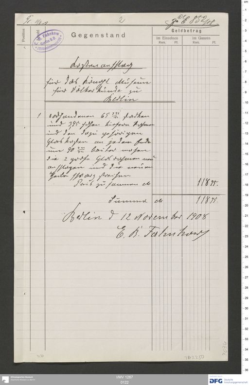 Acta VIII (Turfan) | (I/MV 1267 0122)