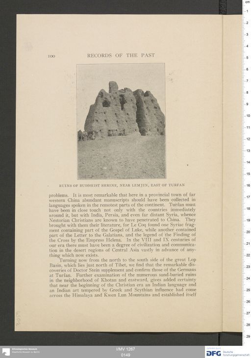 Acta VIII (Turfan) | (I/MV 1267 0149)