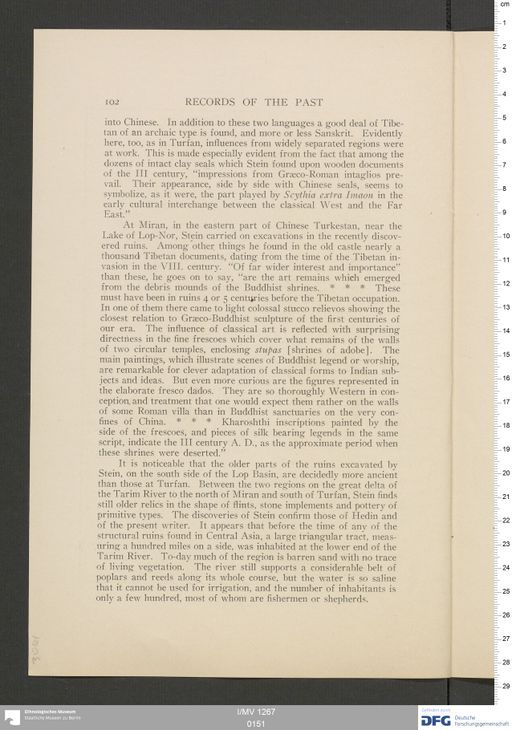 Acta VIII (Turfan) | (I/MV 1267 0151)