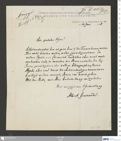 Acta VIII (Turfan) | (I/MV 1267 0174)