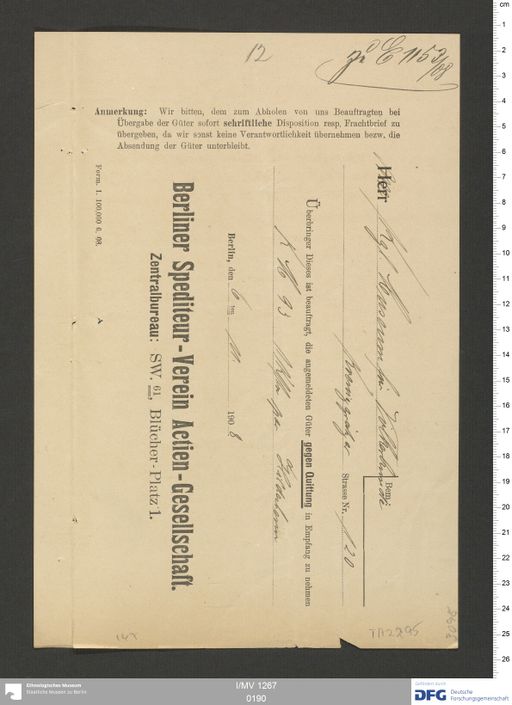 Acta VIII (Turfan) | (I/MV 1267 0190)