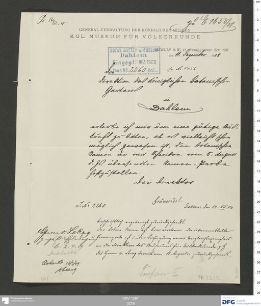 Acta VIII (Turfan) | (I/MV 1267 0219)