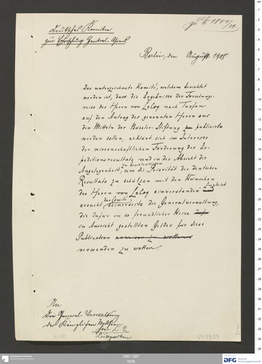 Acta VIII (Turfan) | (I/MV 1267 0235)