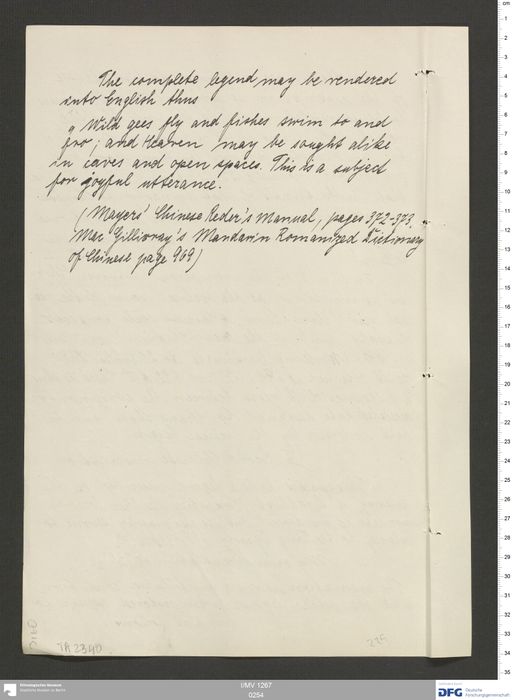 Acta VIII (Turfan) | (I/MV 1267 0254)