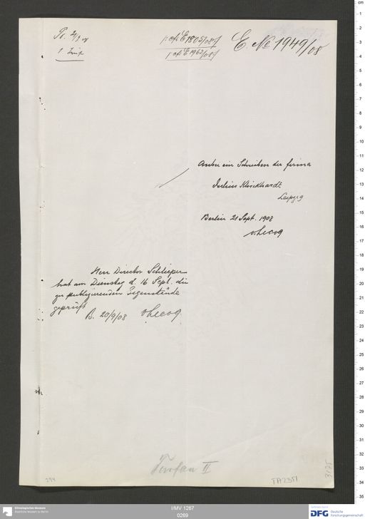 Acta VIII (Turfan) | (I/MV 1267 0269)