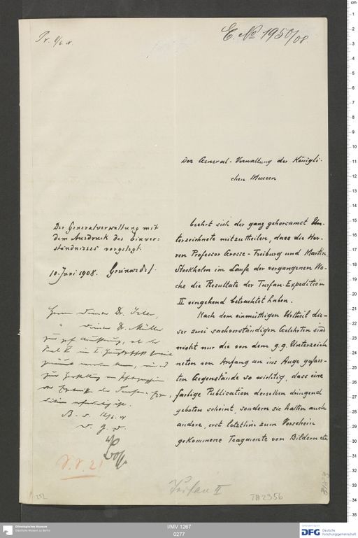 Acta VIII (Turfan) | (I/MV 1267 0277)