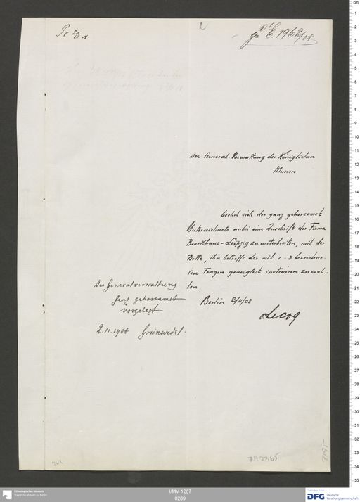 Acta VIII (Turfan) | (I/MV 1267 0289)