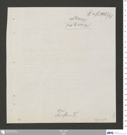 Acta VIII (Turfan) | (I/MV 1267 0295)