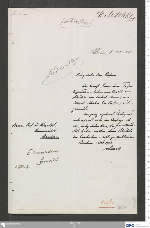 Acta VIII (Turfan) | (I/MV 1267 0311)