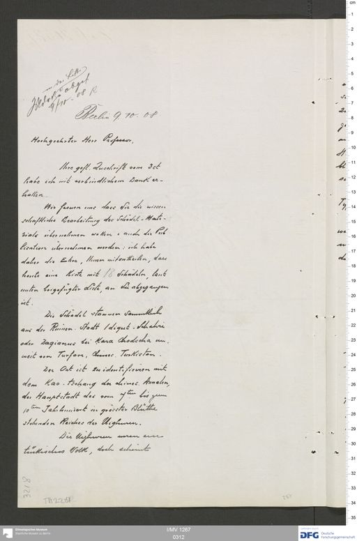 Acta VIII (Turfan) | (I/MV 1267 0312)