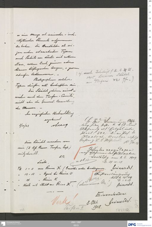 Acta VIII (Turfan) | (I/MV 1267 0313)