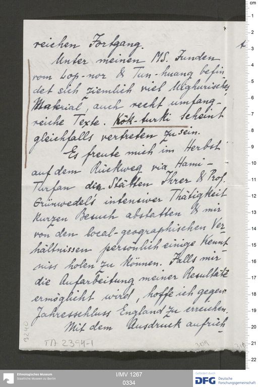 Acta VIII (Turfan) | (I/MV 1267 0334)