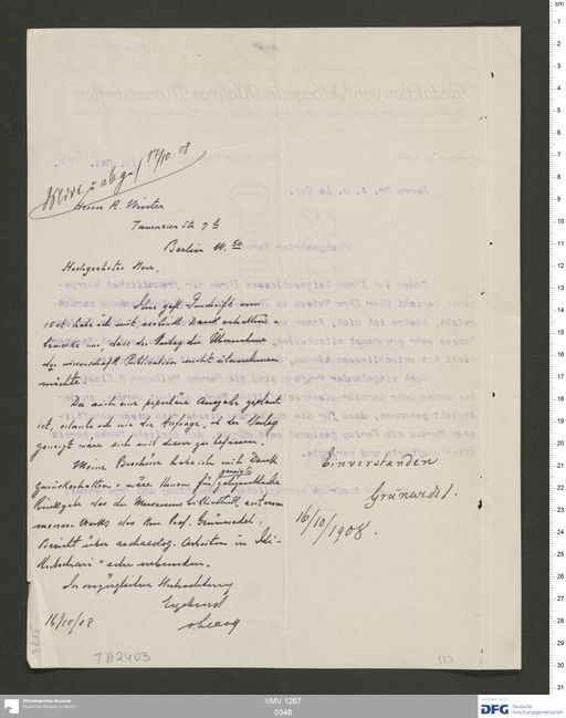 Acta VIII (Turfan) | (I/MV 1267 0348)