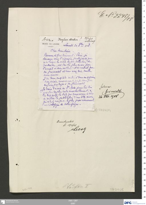 Acta VIII (Turfan) | (I/MV 1267 0357)