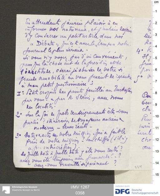 Acta VIII (Turfan) | (I/MV 1267 0358)